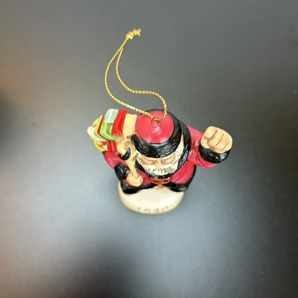Vtg '93 Christmas Reproductions Memories of Santa Collection Santa Ornament 1840